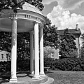 Chapel Hill Old Well in Black and White